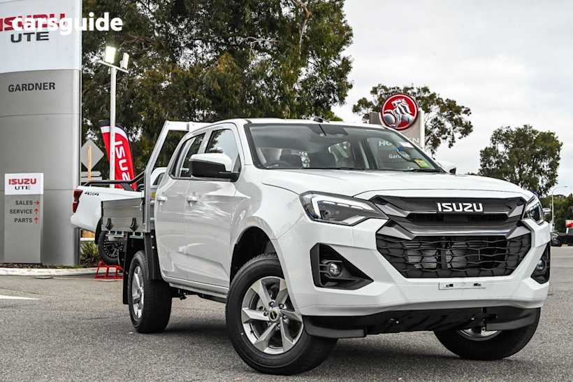 White 2025 Isuzu D-MAX Ute Tray LS-M 4X4