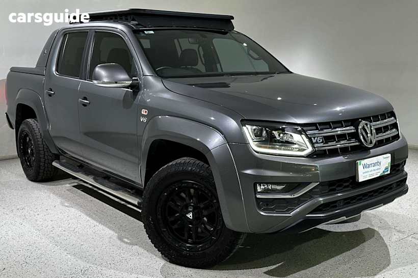 Grey 2021 Volkswagen Amarok Ute Tray TDI580 AVENTURA 4X4