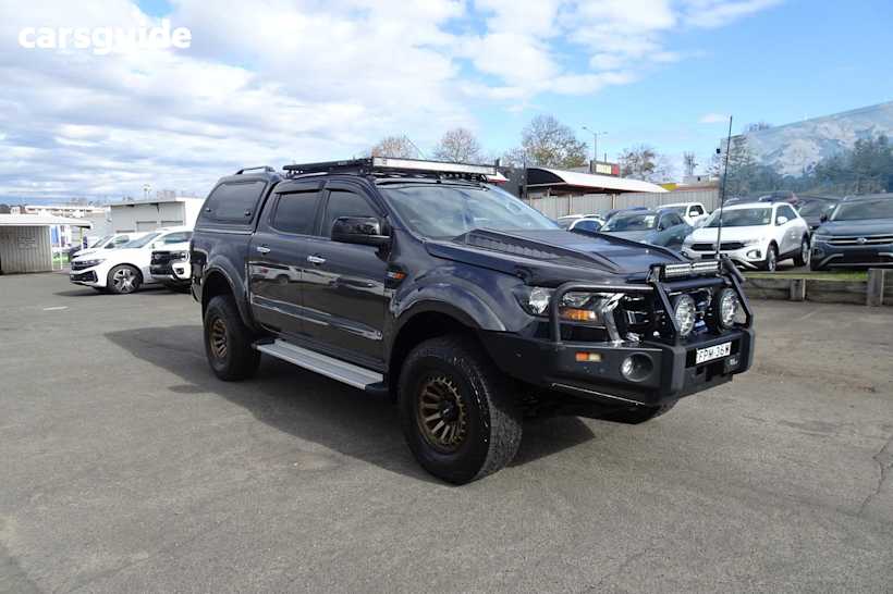 Grey 2018 Ford Ranger Dual Cab Utility Xls 3.2 (4X4)