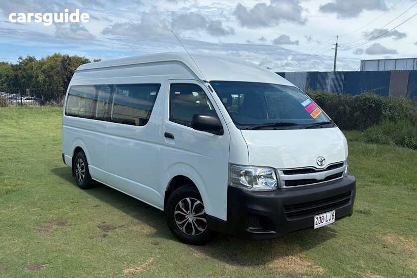 White 2011 Toyota HiAce OtherCar COMMUTER
