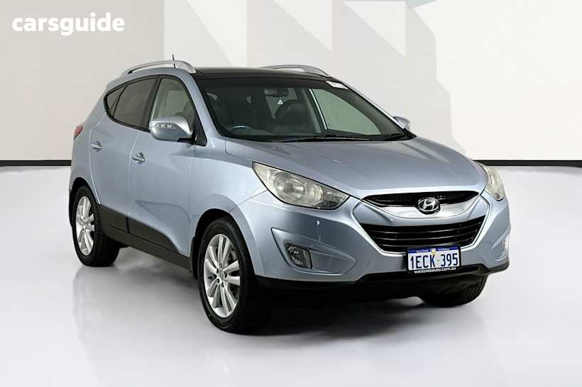 Blue 2012 Hyundai IX35 Wagon Highlander (Awd)