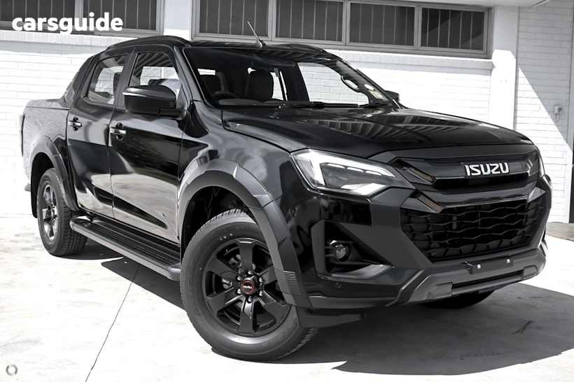 Black 2025 Isuzu D-MAX Ute Tray X-TERRAIN 4X4