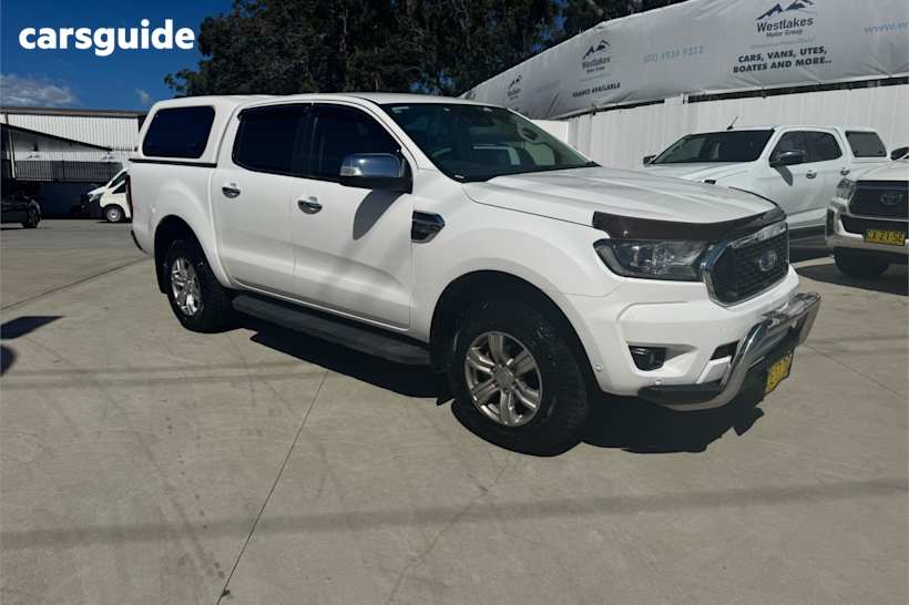 White 2022 Ford Ranger Double Cab Pick Up Xlt 3.2 (4X4)