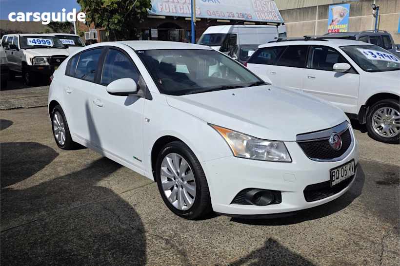White 2012 Holden Cruze Hatch CD
