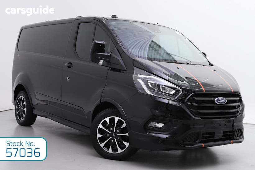 Black 2022 Ford Transit Custom Van 320S Sport (Swb)