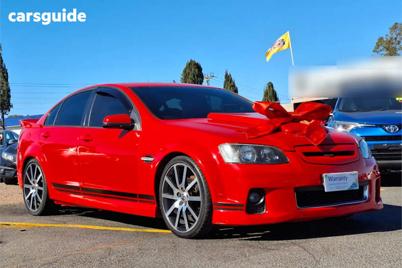 Red 2012 Holden Commodore Sedan SV6 R