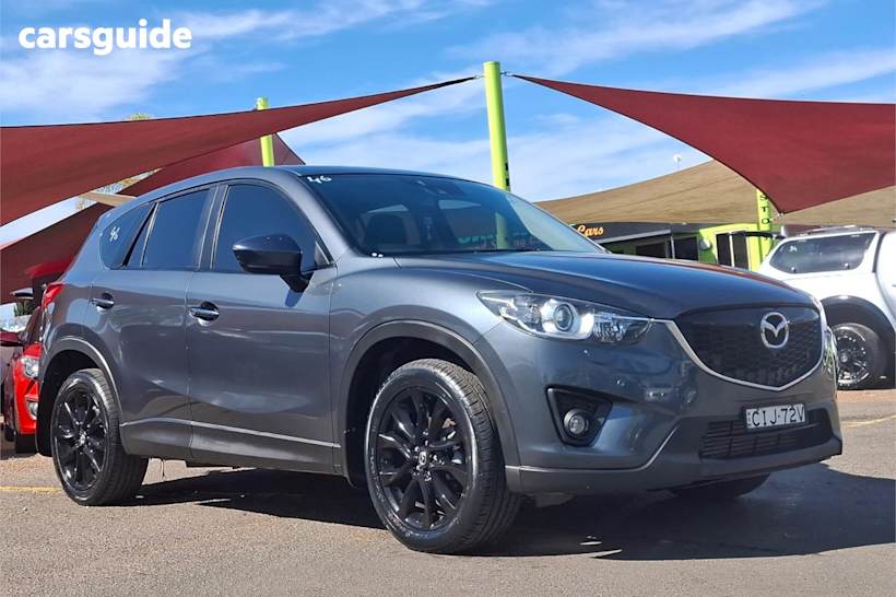 Grey 2012 Mazda CX-5 SUV GRAND TOURING 4WD