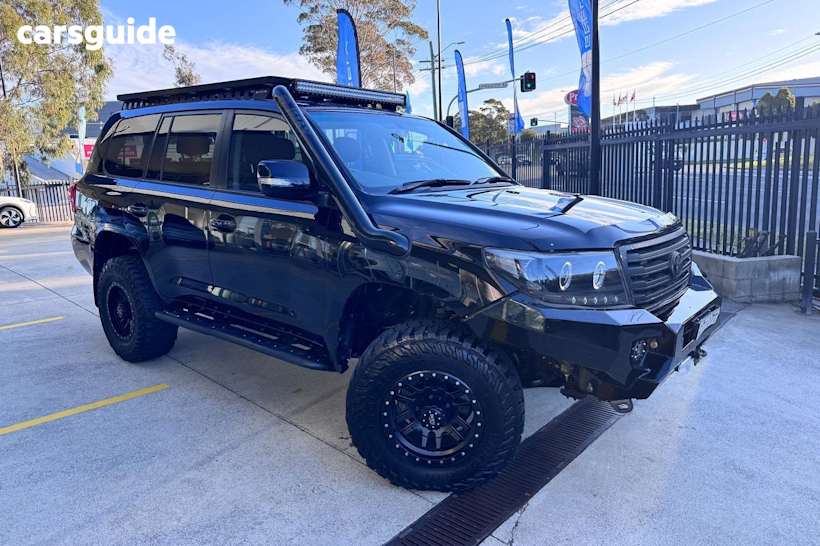 Black 2014 Toyota Landcruiser SUV GXL 4X4