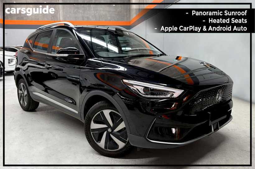 Black 2022 MG ZS EV SUV ESSENCE F