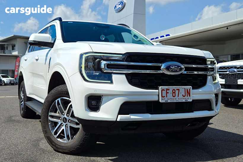 White 2024 Ford Everest SUV TREND 4X4