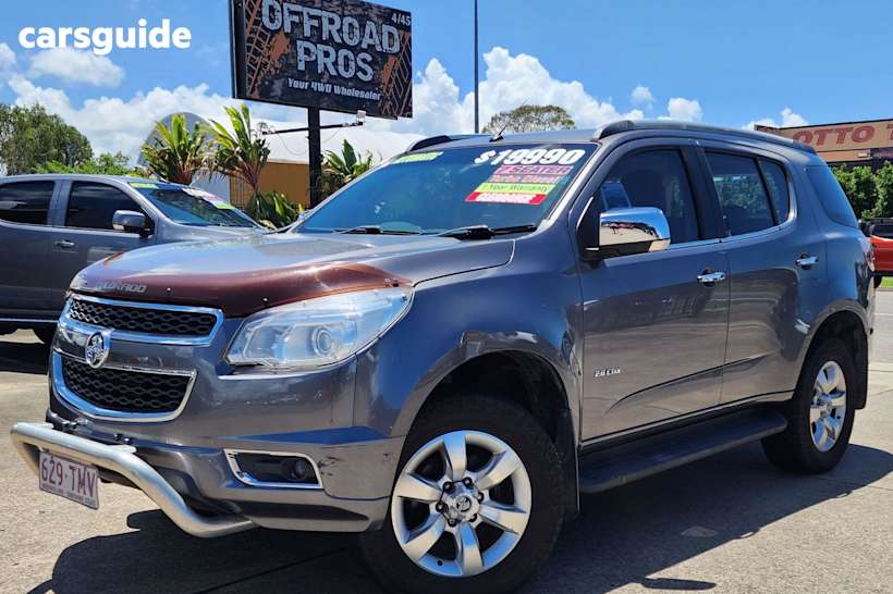 Grey 2013 Holden Colorado 7 Wagon Ltz (4X4)