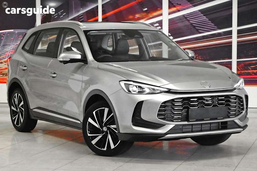 Silver 2025 MG ZS SUV ESSENCE HYBRID+ F