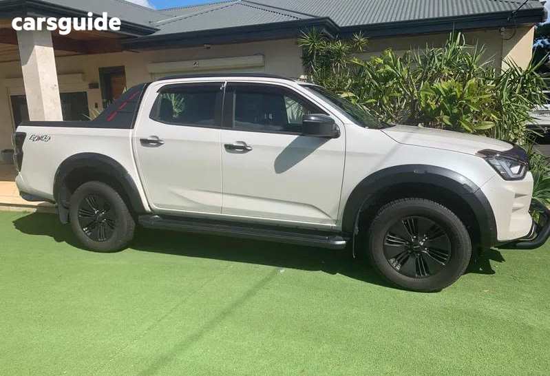 White 2021 Isuzu D-MAX Ute Tray X-TERRAIN 4X4
