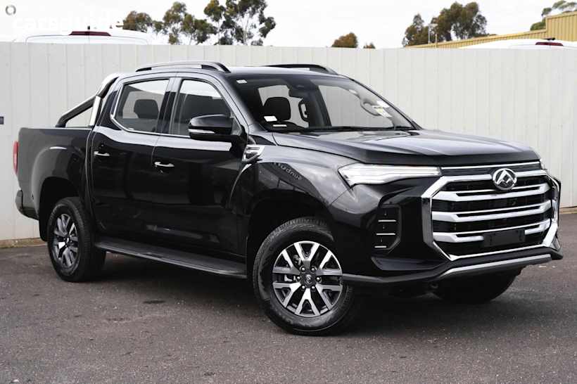 Black 2025 LDV T60 Double Cab Utility Max Pro (4X4)