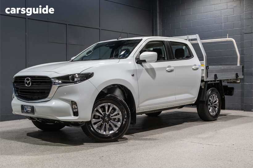 White 2024 Mazda BT-50 Ute Tray XT 4X4