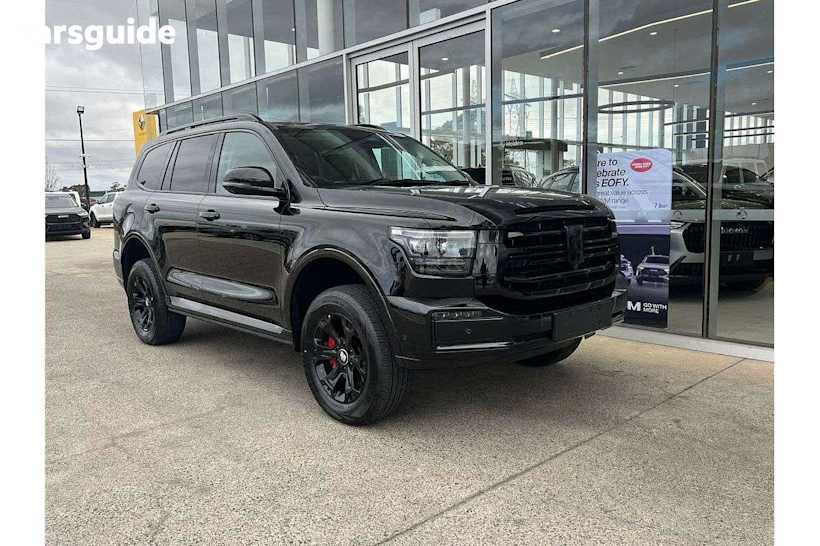 Black 2025 GWM Tank 500 SUV VANTA HYBRID 4WD