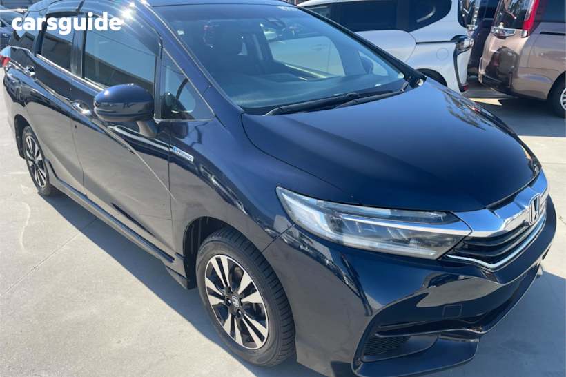 Blue 2015 Honda Shuttle SUV AWD HYBRID