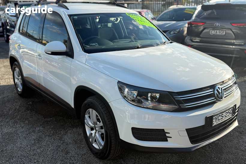 White 2015 Volkswagen Tiguan SUV 118 TSI (4X2) 5NC MY15