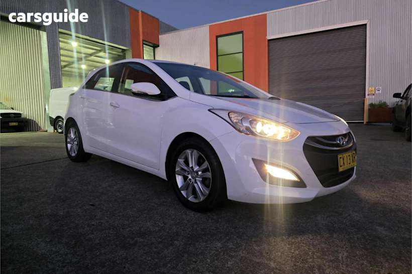 White 2013 Hyundai I30 Hatch ELITE F