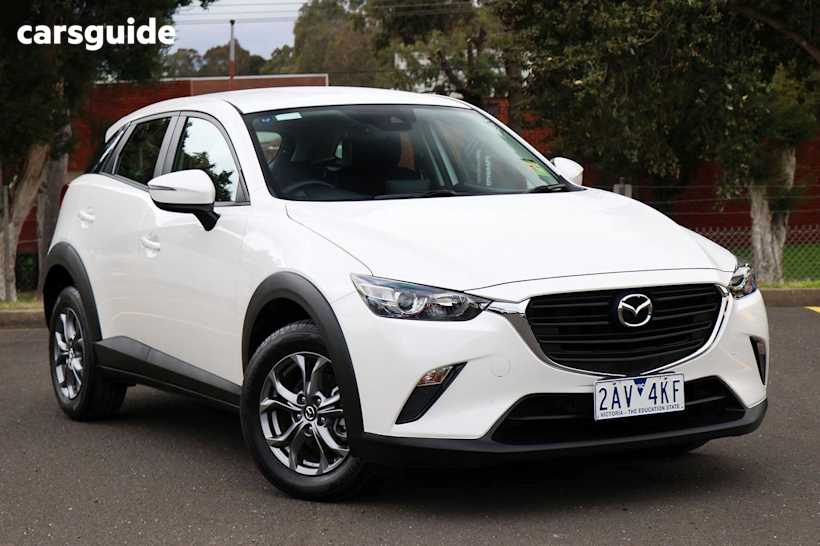 White 2024 Mazda CX-3 SUV G20 SPORT F