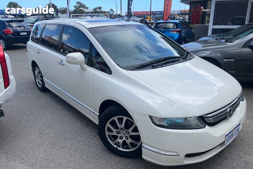 White 2007 Honda Odyssey SUV LUXURY 20 MY06 UPGRADE