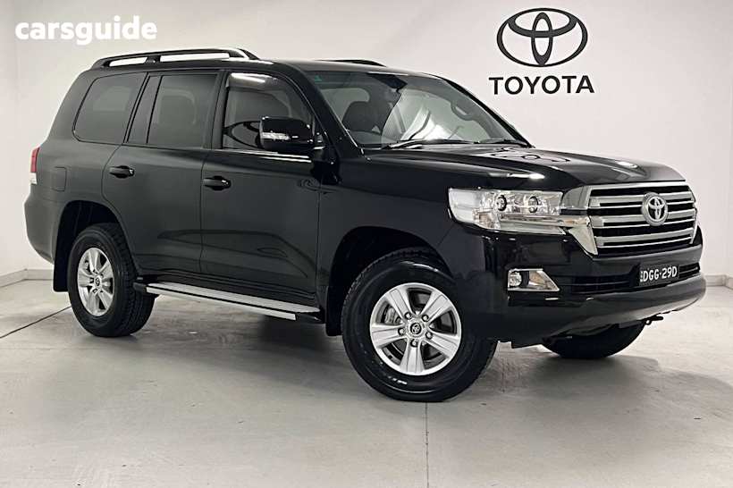 Black 2021 Toyota Landcruiser SUV GXL 4X4