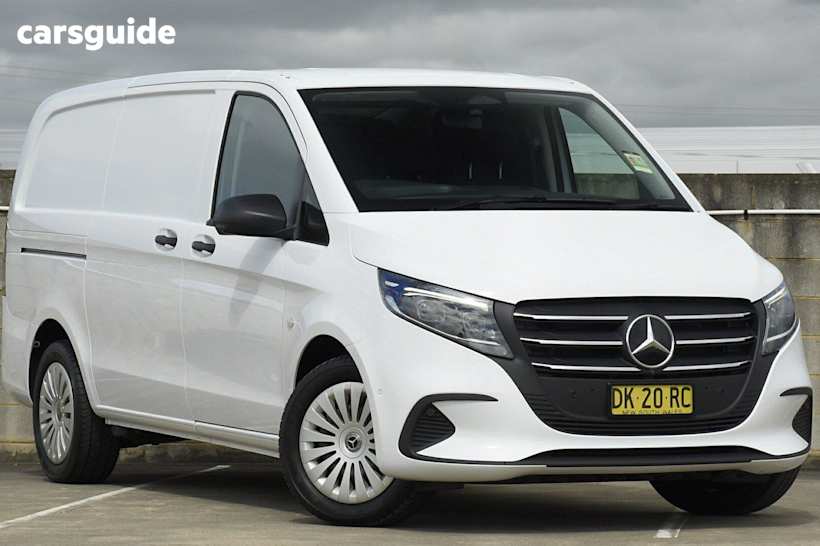 White 2024 Mercedes-Benz Vito Van Vs20 116 Cdi Lwb Rwd