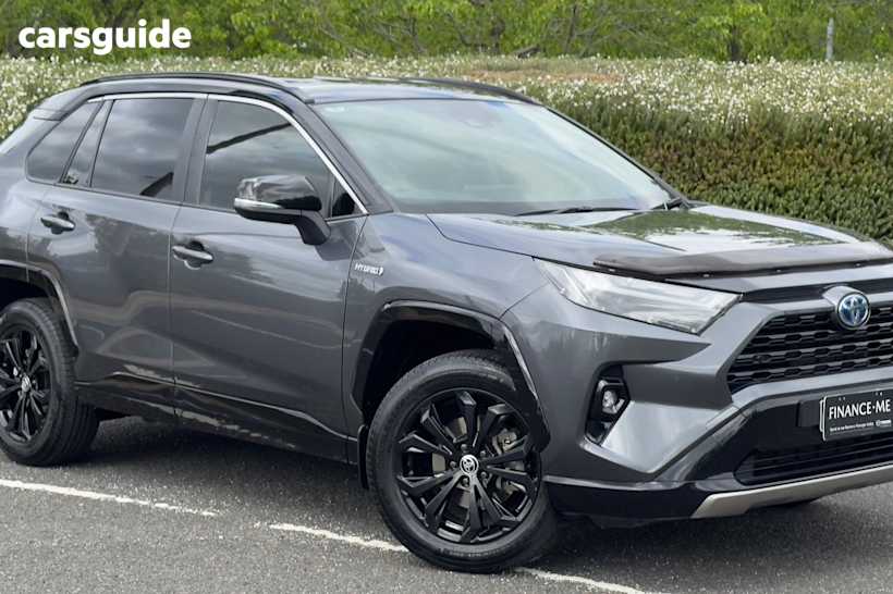Grey 2022 Toyota RAV4 SUV XSE F