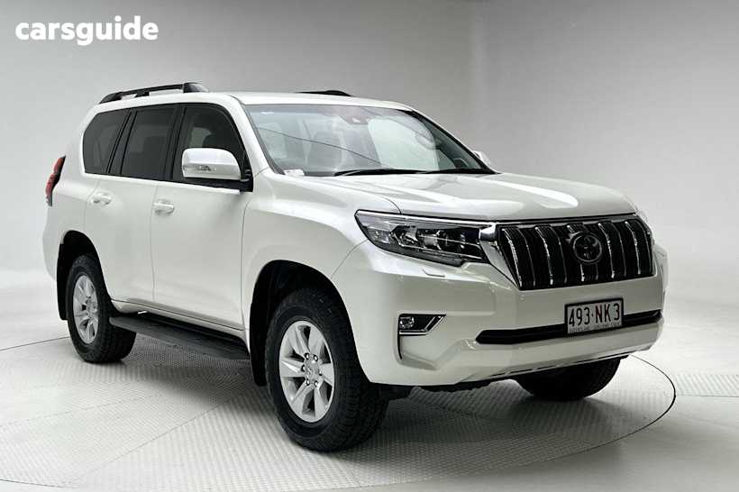 White 2023 Toyota Landcruiser Prado SUV GXL 4X4