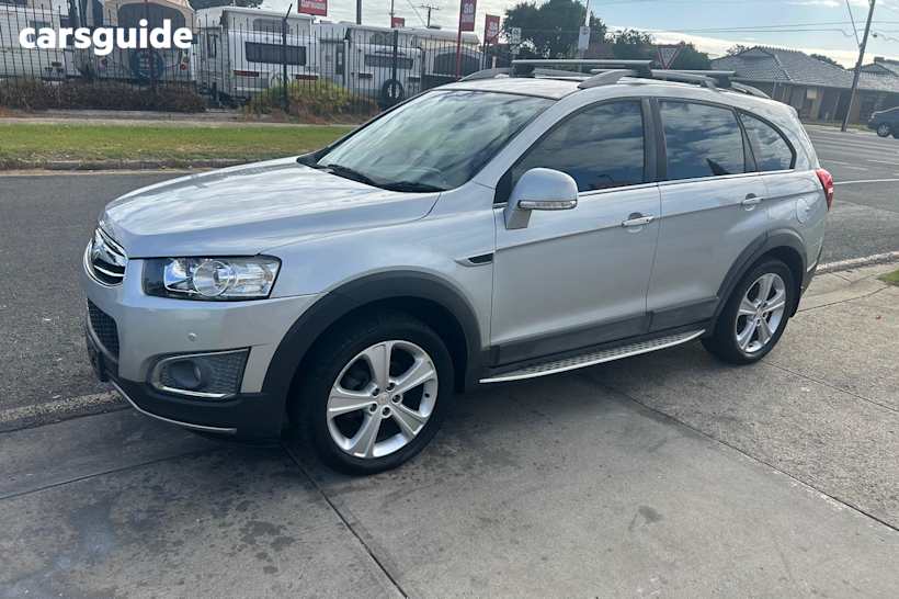 Silver 2014 Holden Captiva SUV 7 LTZ 4X4
