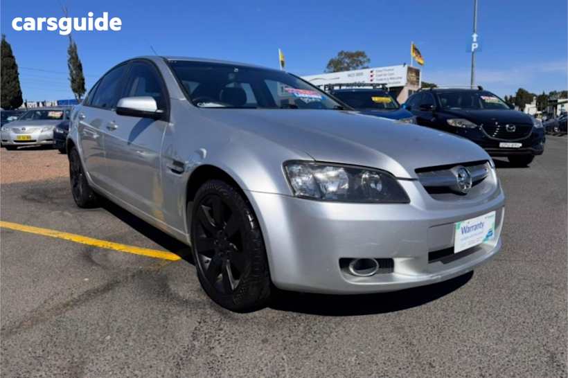 Silver 2009 Holden Commodore Sedan International