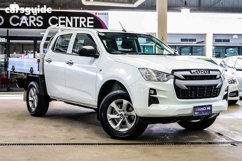 White 2021 Isuzu D-MAX Ute Tray SX 4X4