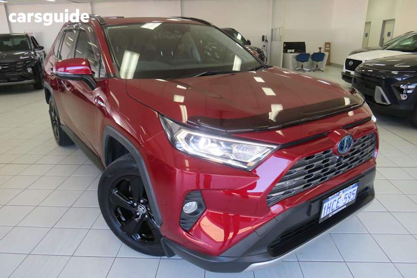 Red 2020 Toyota RAV4 SUV CRUISER 4X4