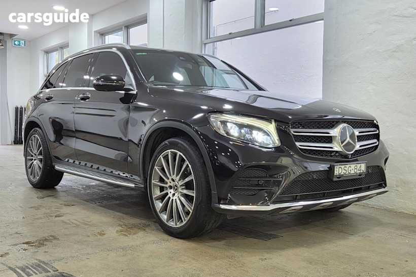 Black 2017 Mercedes-Benz GLC-Class SUV GLC350 D 4WD