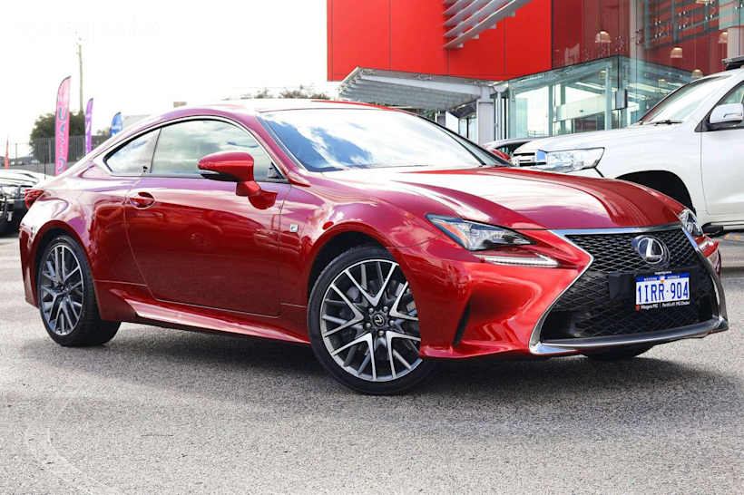 Red 2015 Lexus RC Coupe RC350 F SPORT R