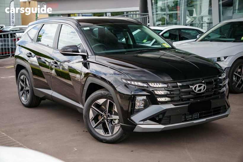 Black 2025 Hyundai Tucson SUV F