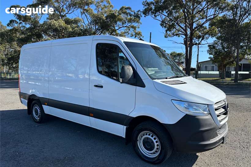 White 2019 Mercedes-Benz Sprinter Commercial 314CDI R