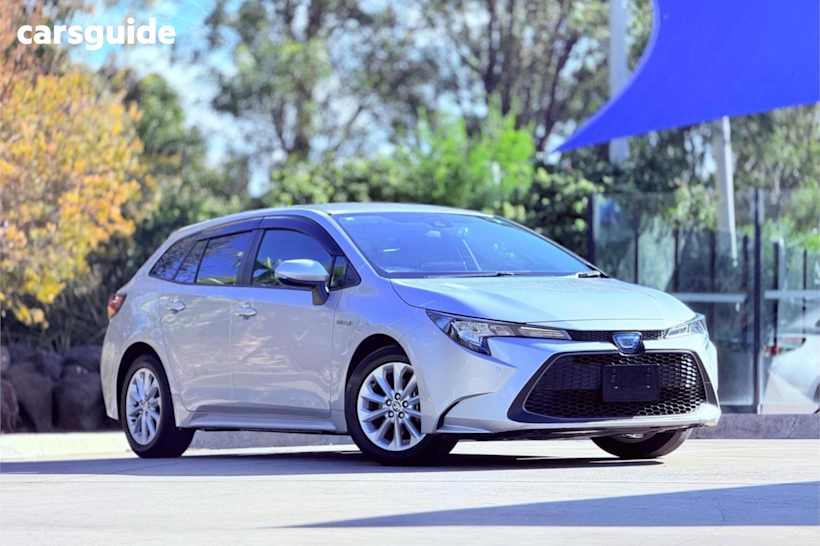 Silver 2020 Toyota Corolla SUV HYBRID S