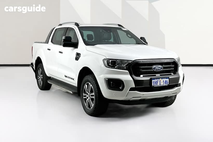White 2021 Ford Ranger Double Cab Pick Up Wildtrak 2.0 (4X4)