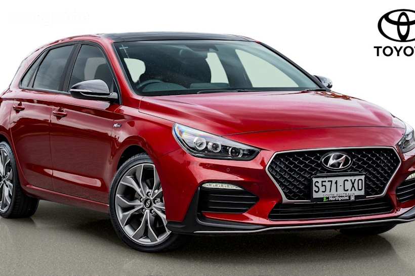 Red 2023 Hyundai I30 Hatch N LINE PREMIUM F