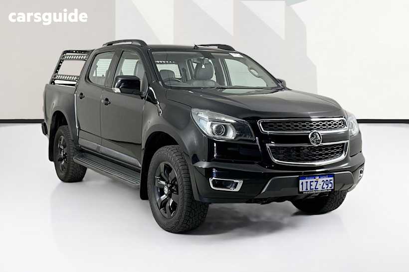Black 2015 Holden Colorado Crew Cab Pickup Z71 (4X4)