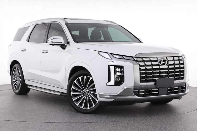 White 2023 Hyundai Palisade SUV HIGHLANDER 4X4