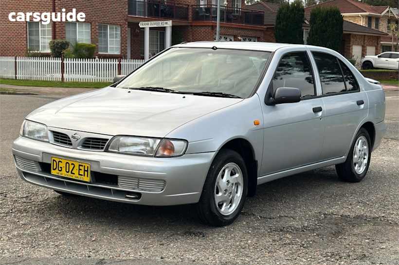 Silver 1997 Nissan Pulsar Sedan Plus