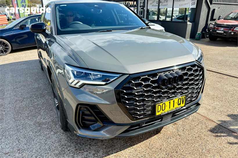 Grey 2022 Audi Q3 Sportback 40 Tfsi Quattro S Line