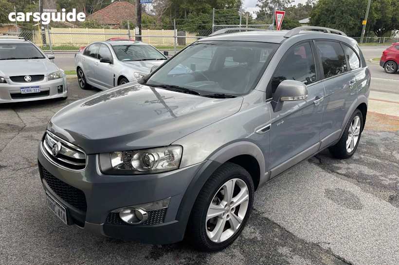 Grey 2011 Holden Captiva SUV 7 LX 4X4