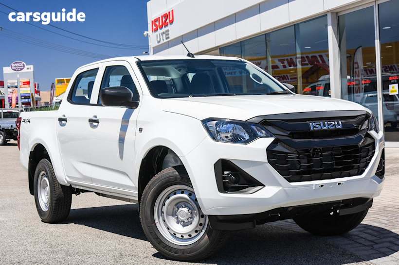White 2025 Isuzu D-MAX Ute Tray SX 4X4