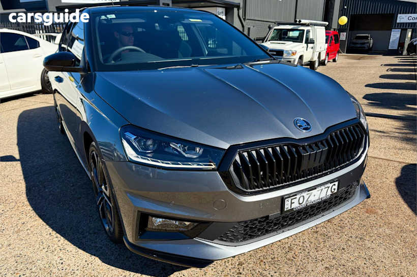 Grey 2024 Skoda Fabia Hatchback Monte Carlo 110Tsi