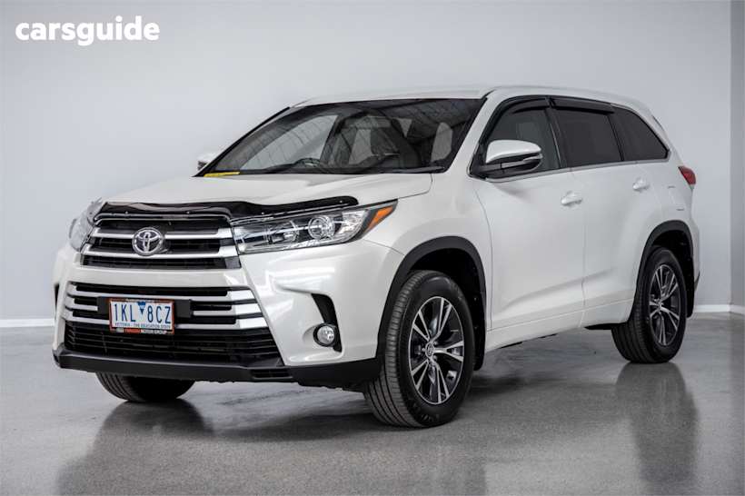 White 2017 Toyota Kluger Wagon Gx (4X4)