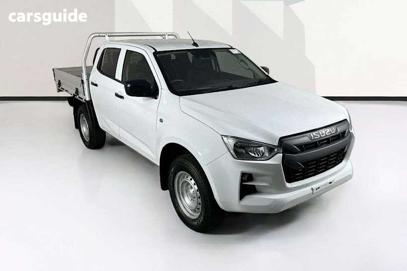 White 2020 Isuzu D-MAX Crew Cab Chassis Sx (4X2)