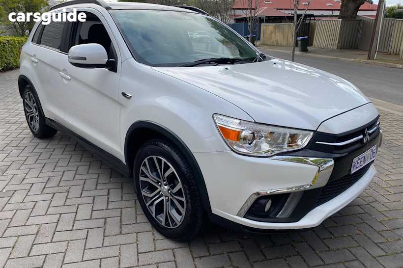 White 2019 Mitsubishi ASX SUV EXCEED F